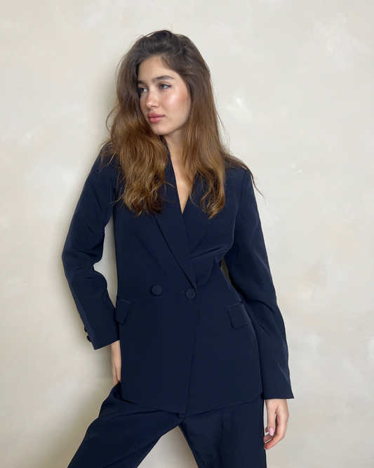 The Luxe Navy Blazer.