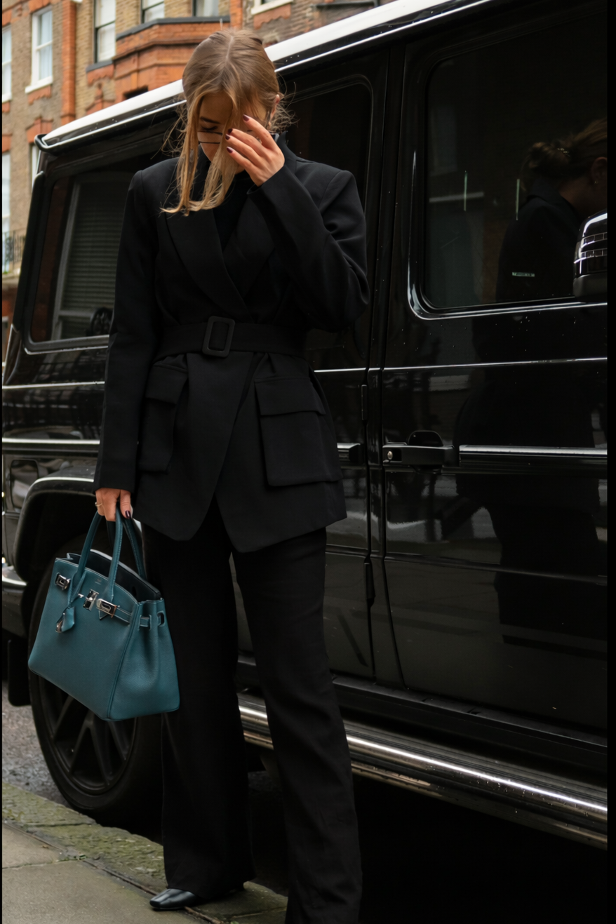 The Classic Noir Blazer