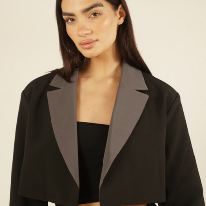 The Signature Cropped Blazer